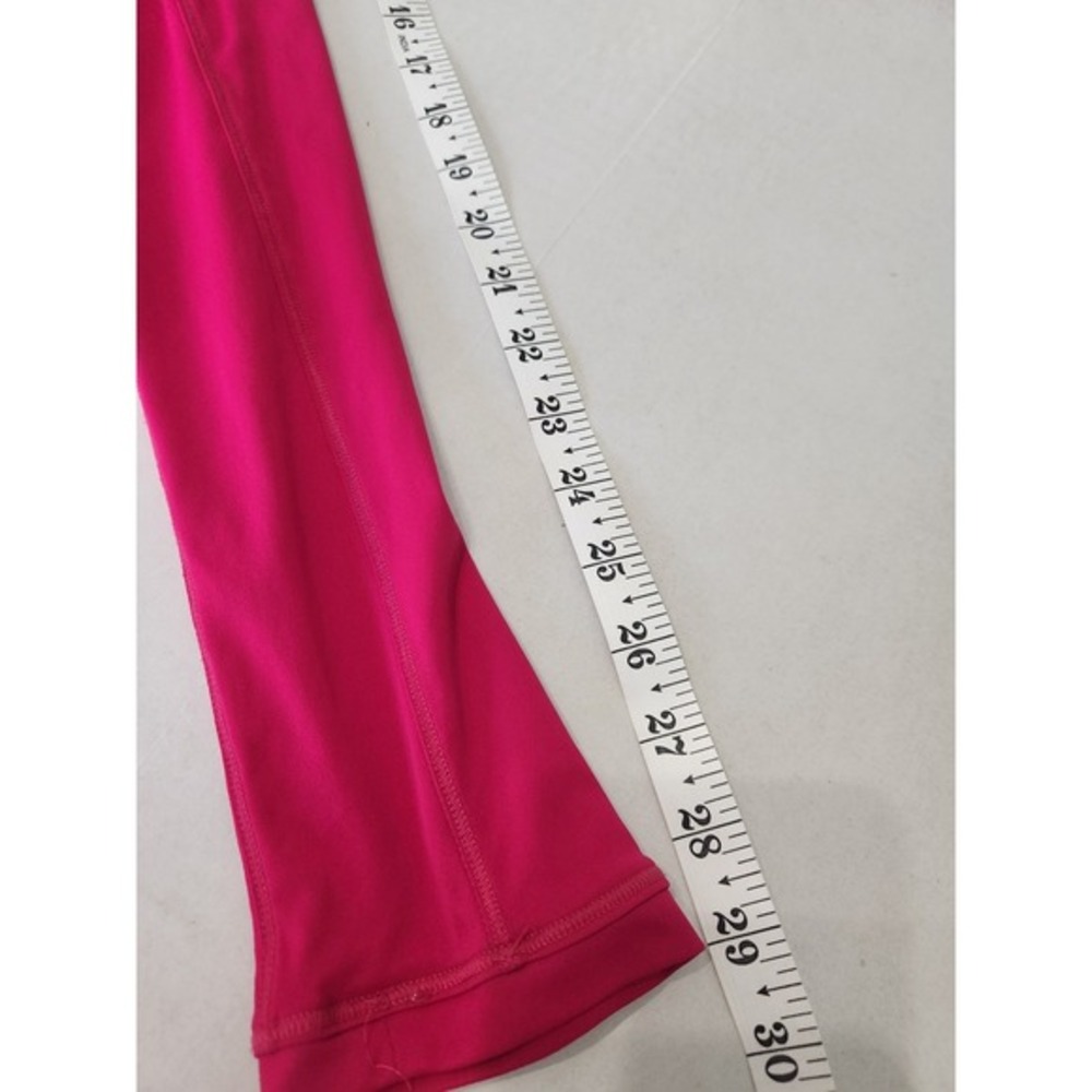 Adidas Long Sleeve‎ V Neck Athletic Top Pink Striped Back Womens S - Picture 7 of 7